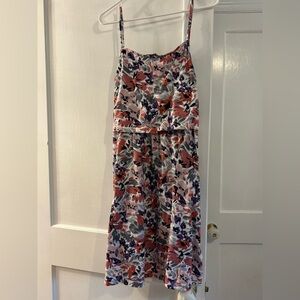 Floral Spaghetti Strap Nursing Dress